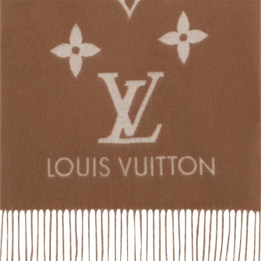 Women Louis Vuitton Scarves | Reykjavik Scarf Sand