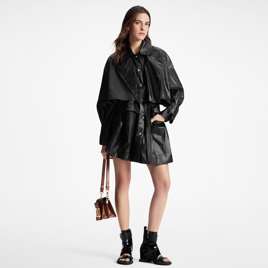 Women Louis Vuitton Coats And Jackets | Wind Flap Trench Coat