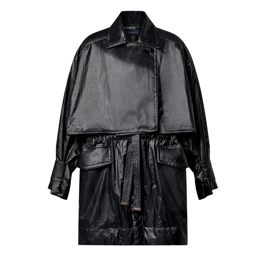 Women Louis Vuitton Coats And Jackets | Wind Flap Trench Coat