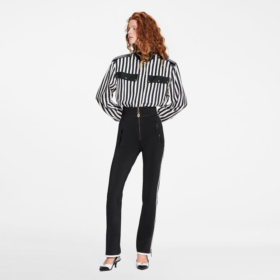 Women Louis Vuitton Pants | Graphic Accent Technical Jersey Pants