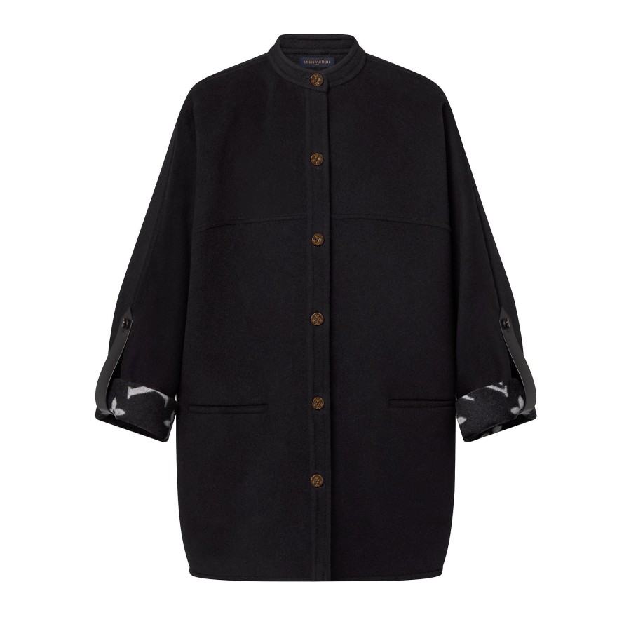 Women Louis Vuitton Coats And Jackets | Signature Boxy Button-Up Coat