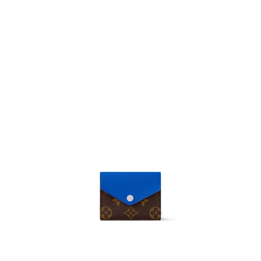 Women Louis Vuitton Compact Wallets | Zoe Wallet Blue