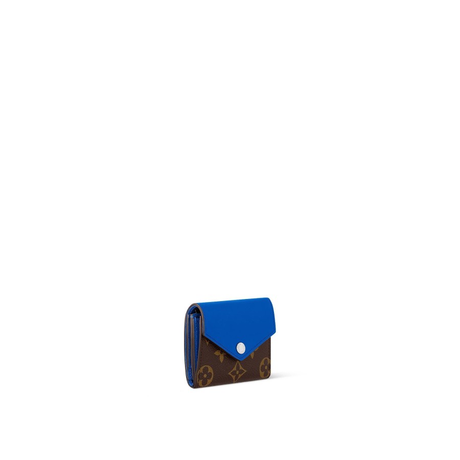 Women Louis Vuitton Compact Wallets | Zoe Wallet Blue