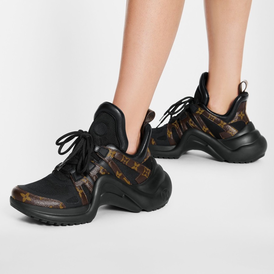 Women Louis Vuitton Sneakers | Lv Archlight Sneaker Black