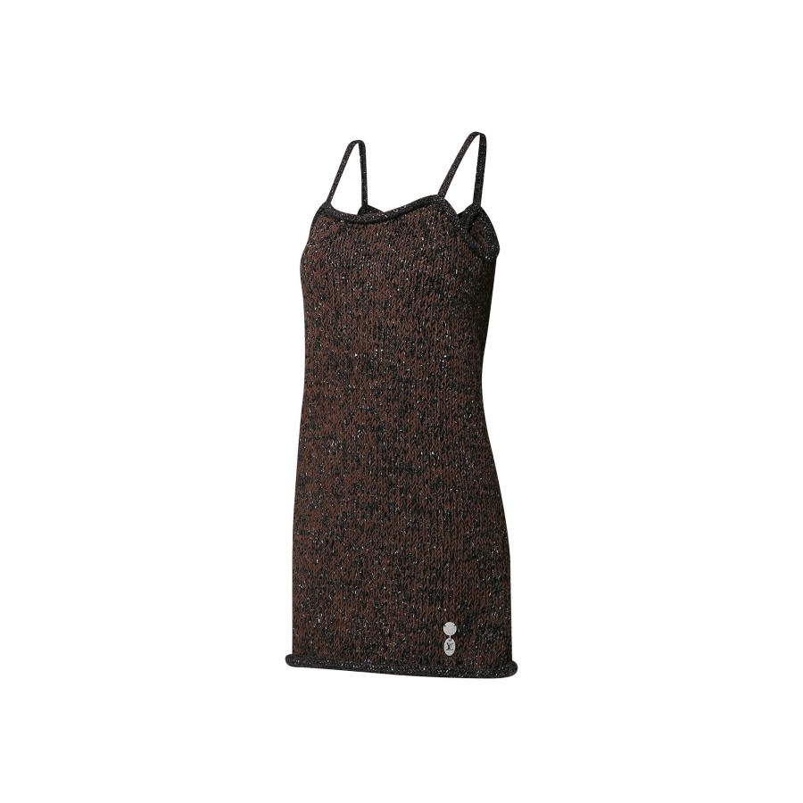 Women Louis Vuitton Knitwear | Glitter Knit Mini Dress