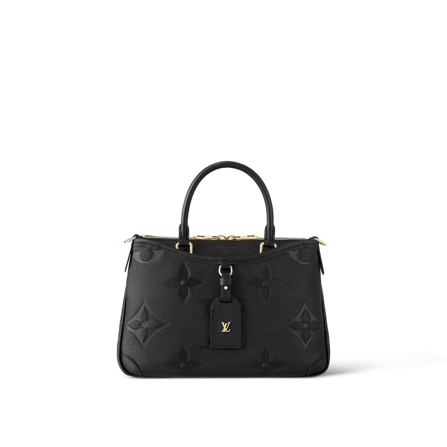 Women Louis Vuitton Leather Bags | Trianon Pm Black