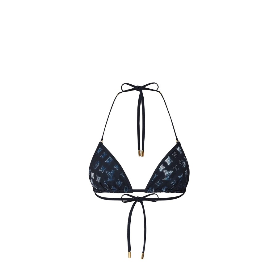 Women Louis Vuitton Swimwear | Mahina Monogram Bikini Top