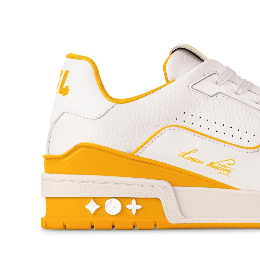 Women Louis Vuitton Sneakers | Lv Trainer Sneaker Yellow