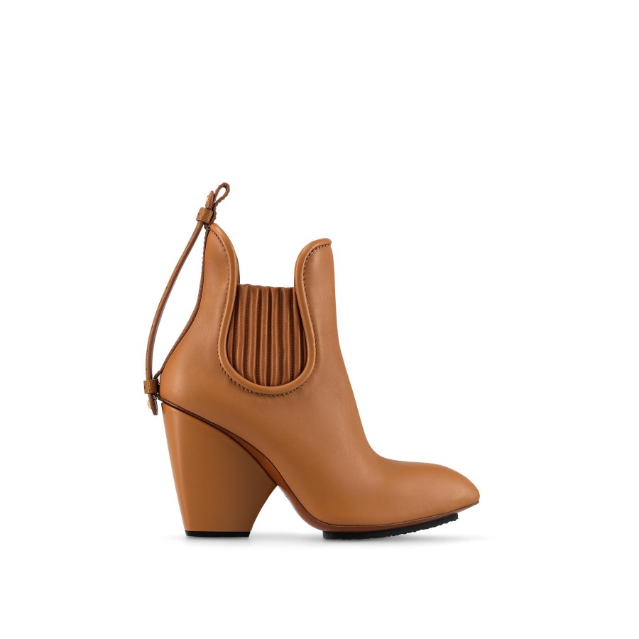 Women Louis Vuitton Boots And Booties | Legacy Ankle Boot Camel