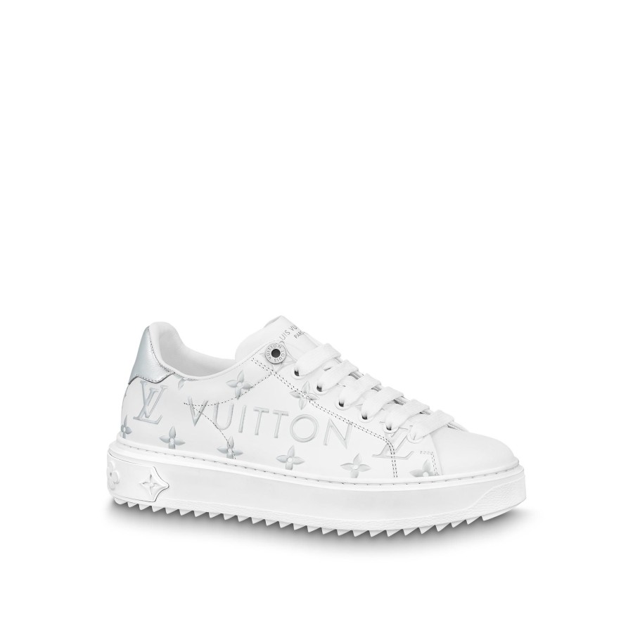 Women Louis Vuitton Sneakers | Time Out Sneaker Silver