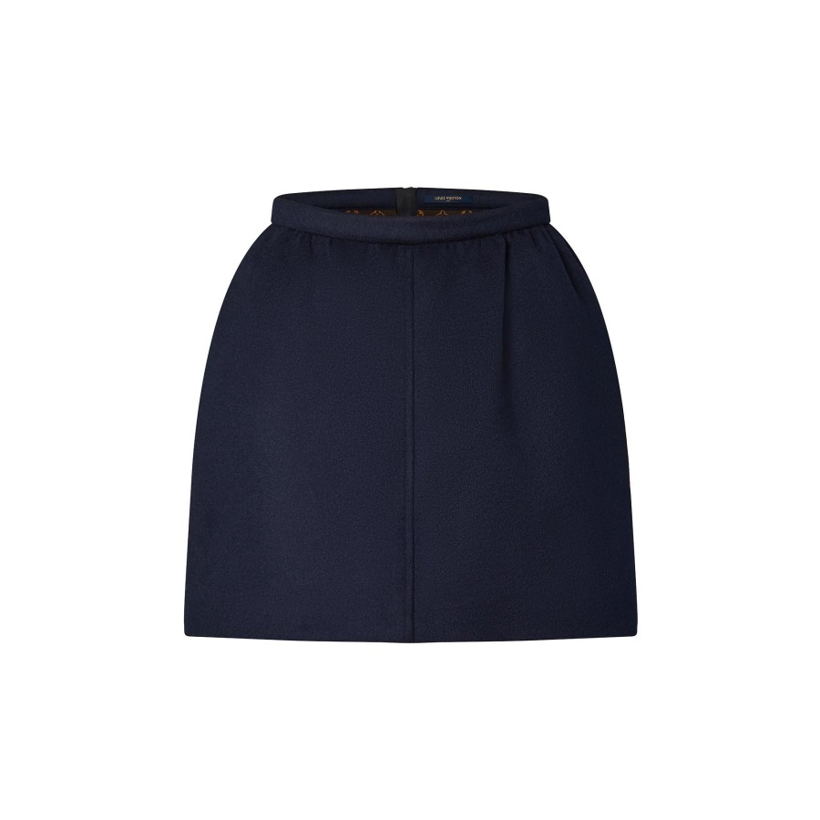 Women Louis Vuitton Skirts And Shorts | Double Face Cashmere Mini Skirt