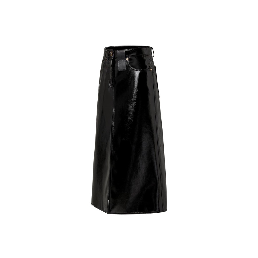 Women Louis Vuitton Skirts And Shorts | Crinkled Vinyl Midi Skirt