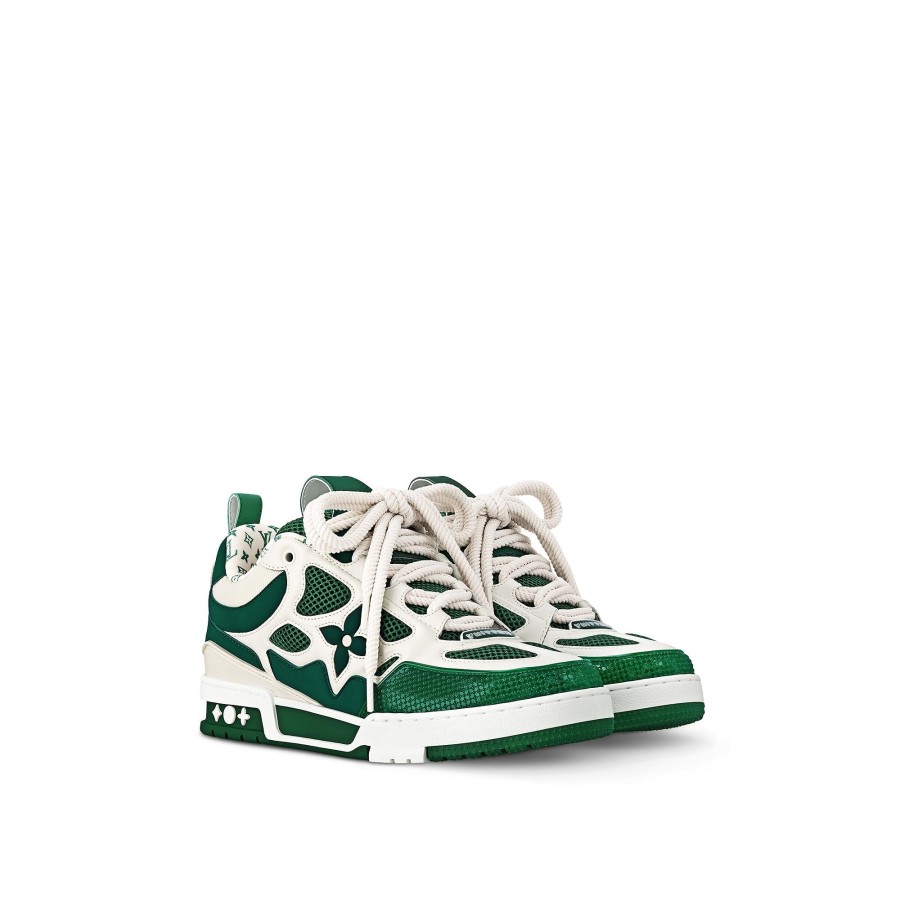 Men Louis Vuitton Sneakers | Lv Skate Sneaker Green