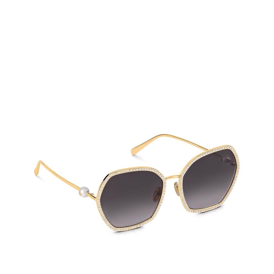 Women Louis Vuitton Sunglasses | Lv Pearl Round Sunglasses