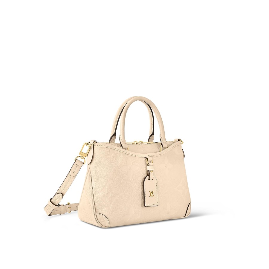 Women Louis Vuitton Leather Bags | Trianon Pm Cream