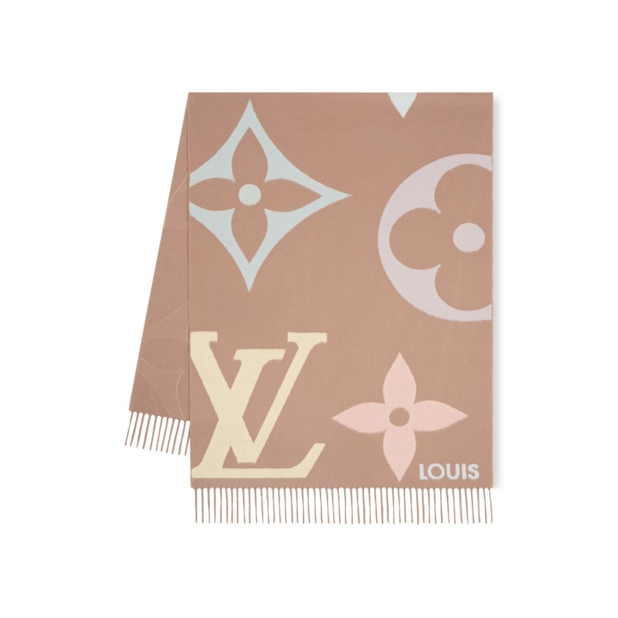 Women Louis Vuitton Scarves | Ultimate Scarf Latte