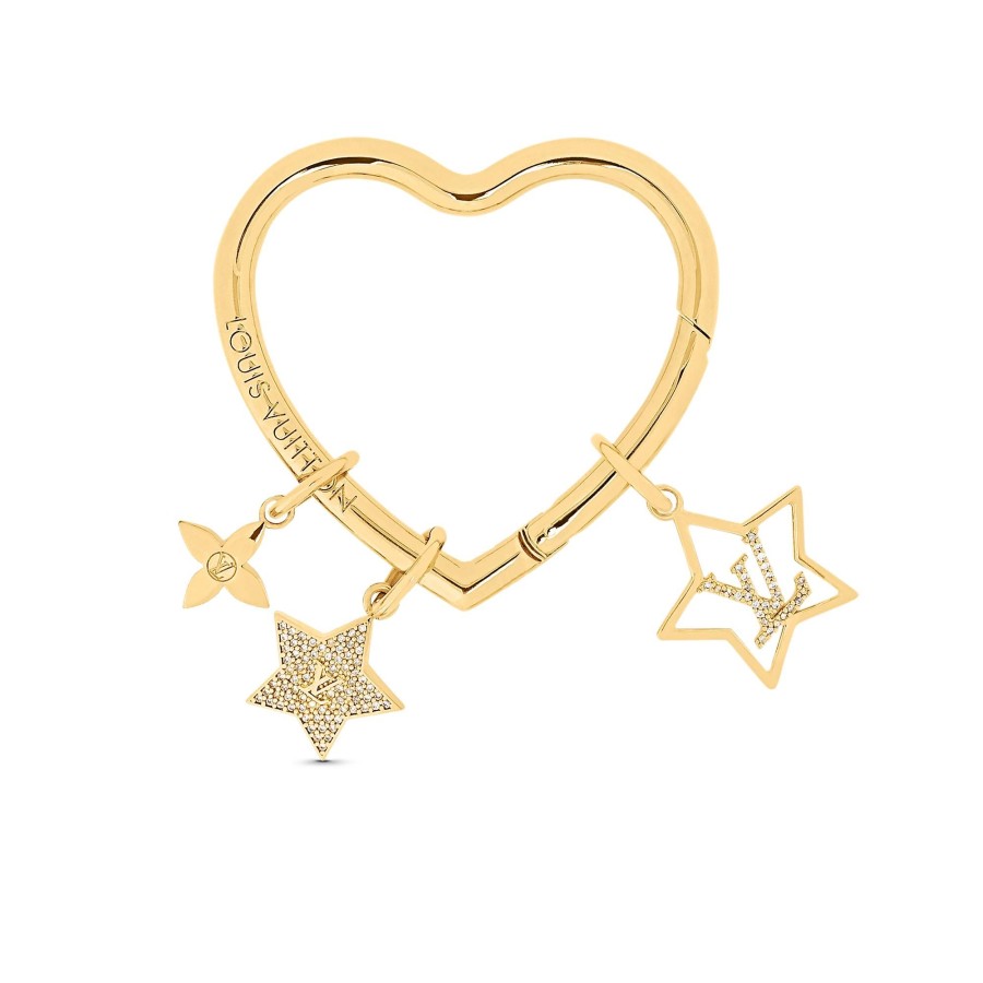 Women Louis Vuitton Key Holders And Bag Charms | Constellation Heart Bag Charm