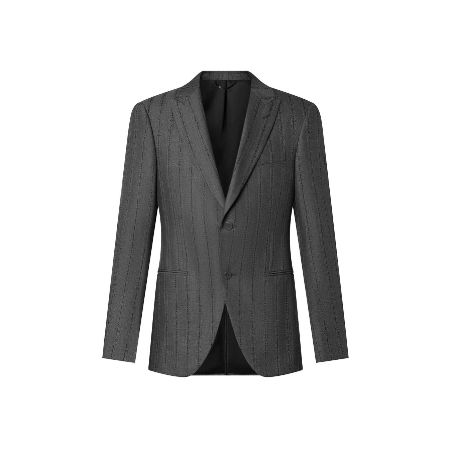 Men Louis Vuitton Blazers And Jackets | Single-Breasted Wool Pont Neuf Cutaway Jacket