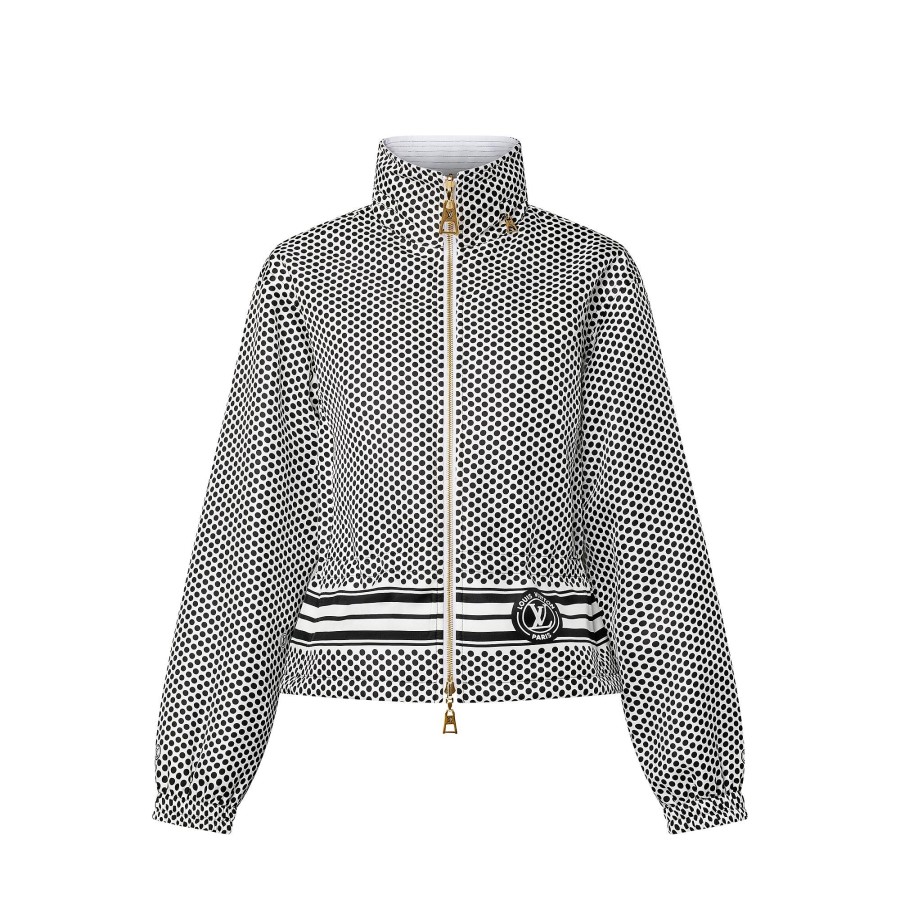 Women Louis Vuitton Coats And Jackets | Reversible Lv Polka Dot Jacket