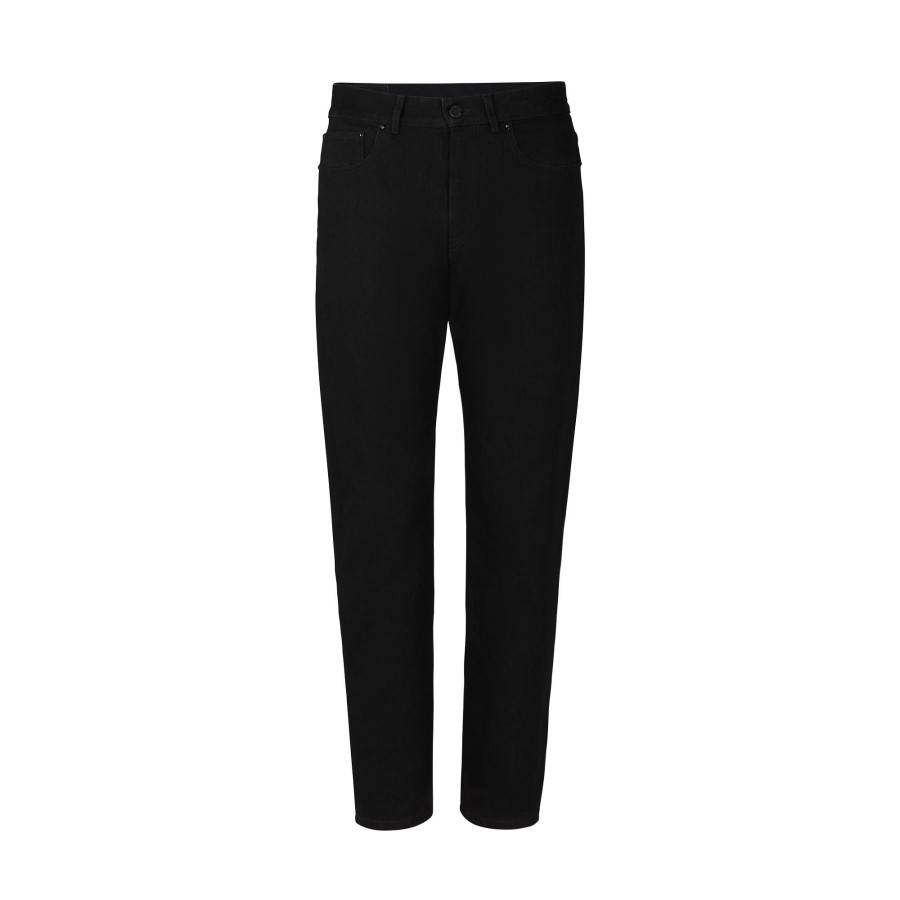 Men Louis Vuitton Pants | Regular Denim Pants Black