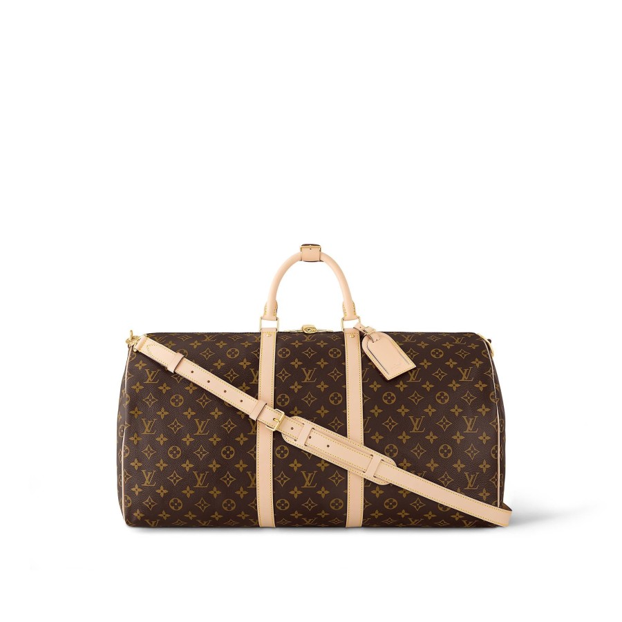 Women Louis Vuitton Travel Bags | Keepall Bandouliere 55