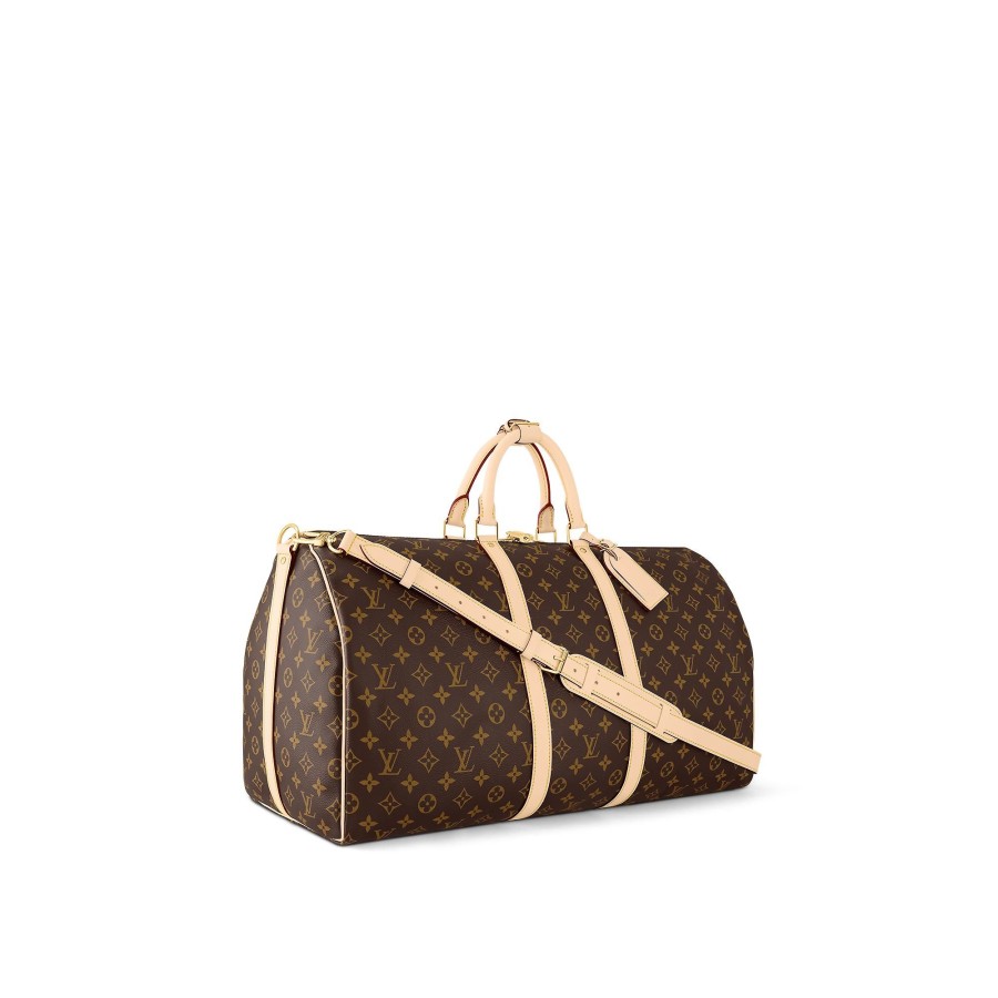 Women Louis Vuitton Travel Bags | Keepall Bandouliere 55