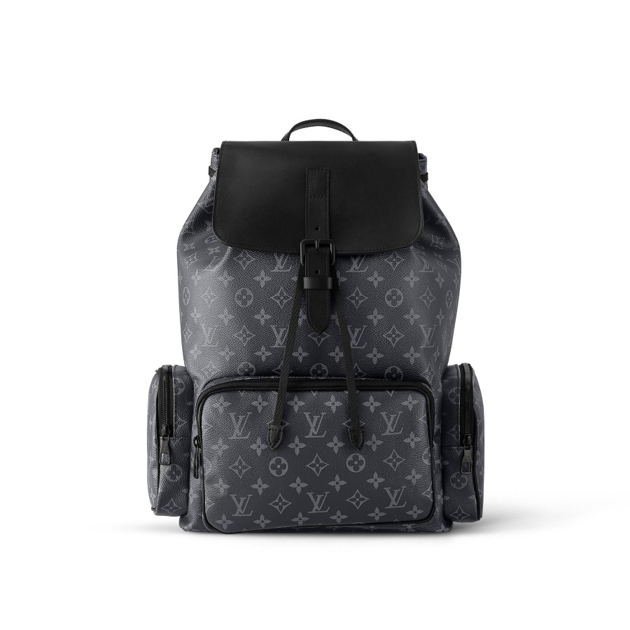 Men Louis Vuitton Iconic Monogram Bags | Backpack Trio