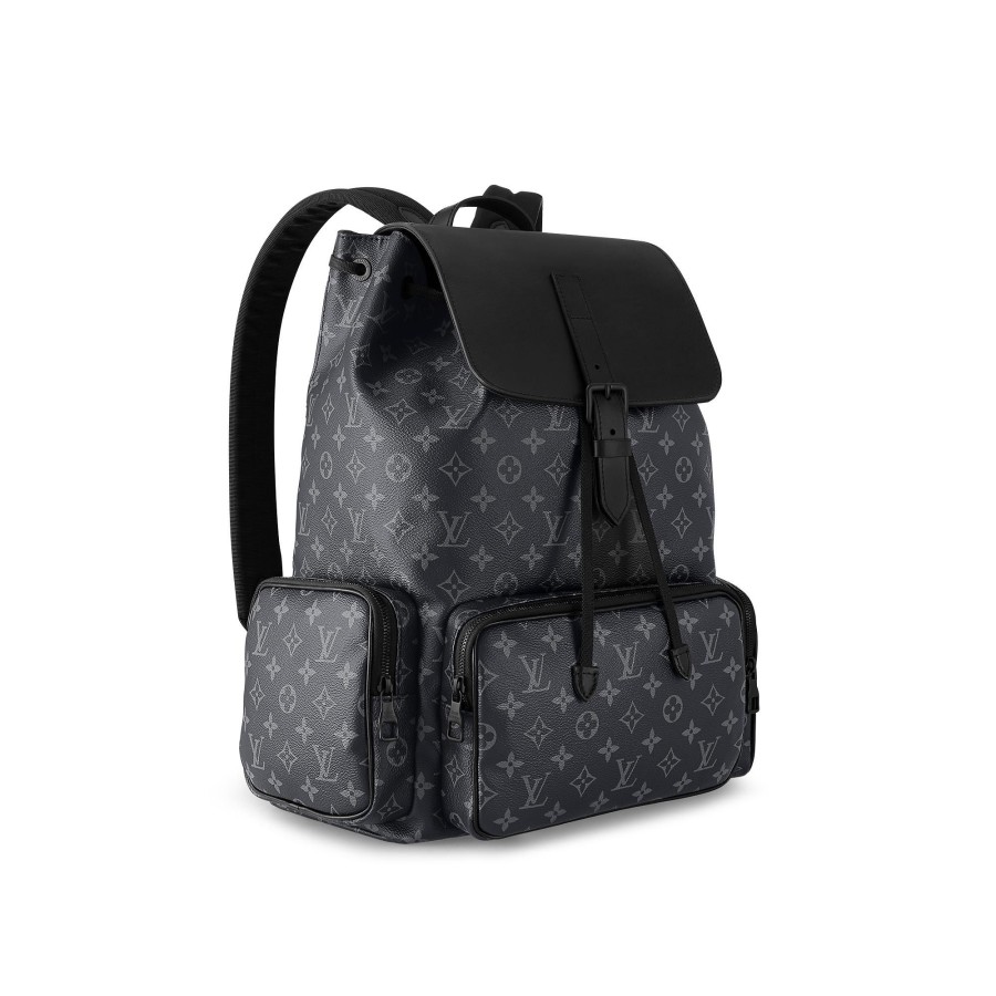 Men Louis Vuitton Iconic Monogram Bags | Backpack Trio