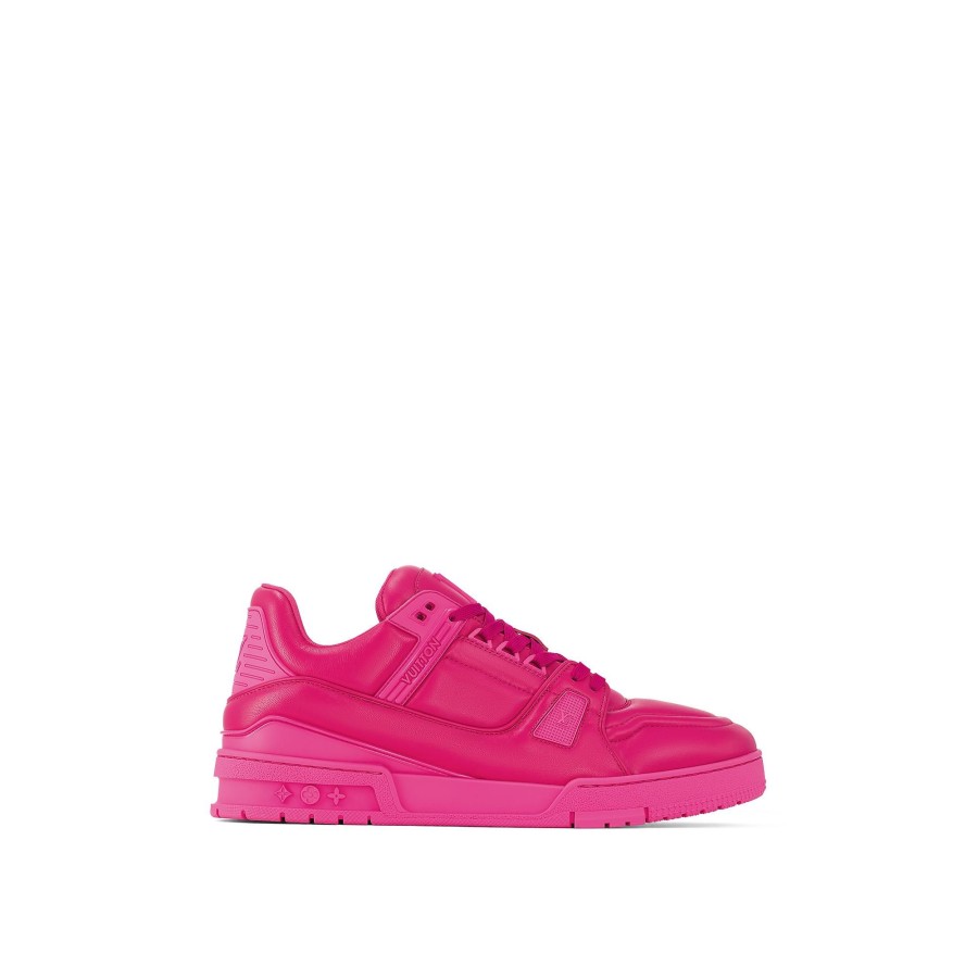 Men Louis Vuitton Sneakers | Lv Trainer Sneaker Fuchsia