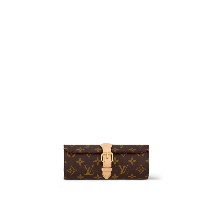 Women Louis Vuitton Travel Accessories | 3 Watch Case