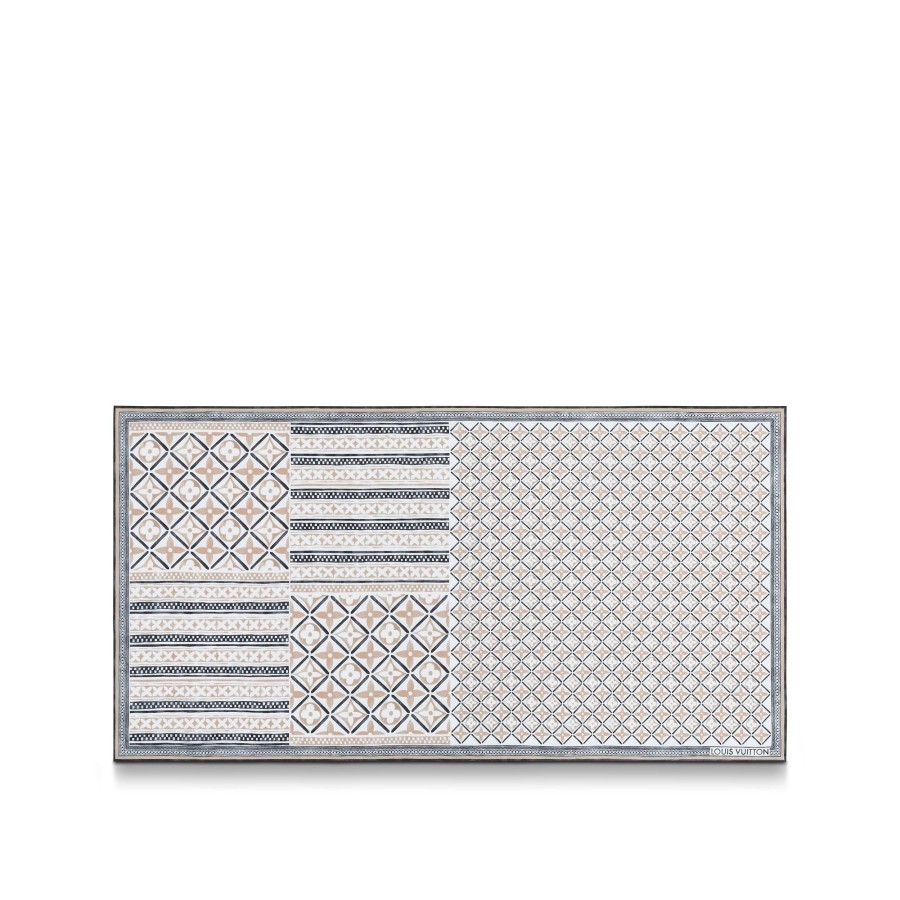 Women Louis Vuitton Home Textiles | Monogram Flower Tile Pareo