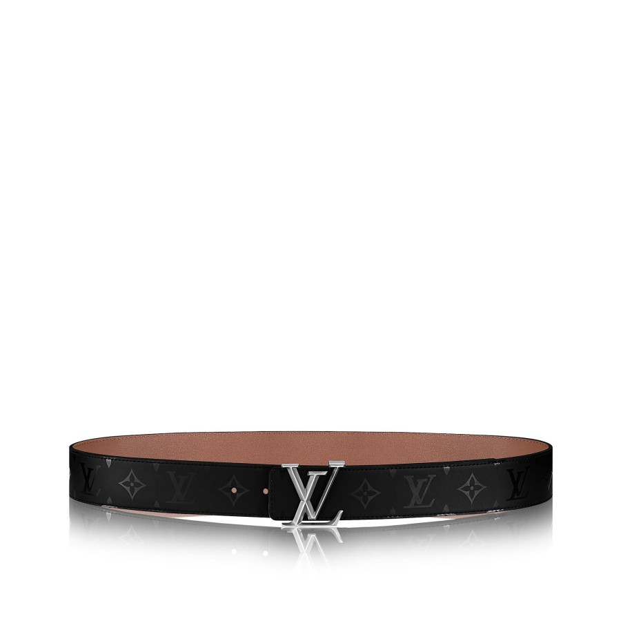 Men Louis Vuitton Belts | Lv Pyramide 40Mm Reversible