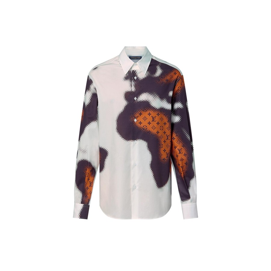 Men Louis Vuitton Shirts | Long-Sleeved Cotton Shirt