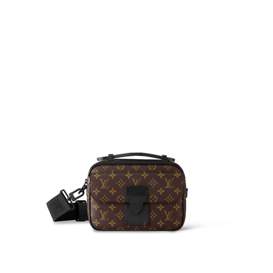 Men Louis Vuitton Iconic Monogram Bags | S Lock Messenger