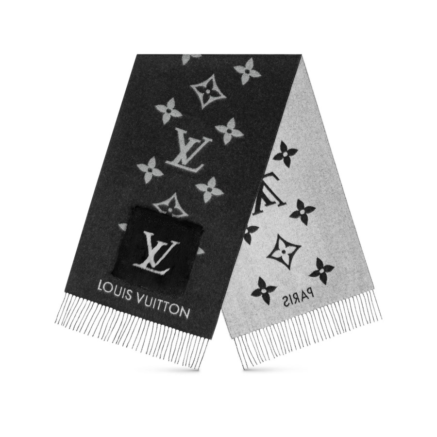 Women Louis Vuitton Scarves | Cold Reykjavik Scarf Black