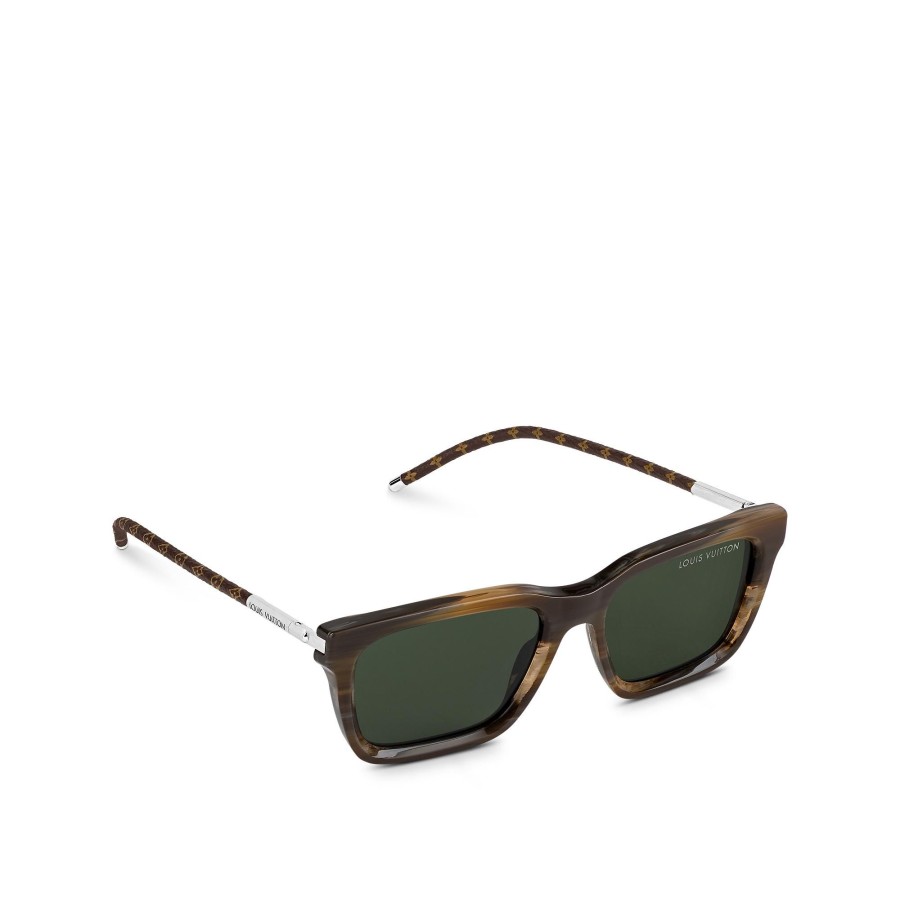 Men Louis Vuitton Sunglasses | Mng Blaze Square Sunglasses