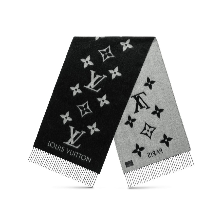 Women Louis Vuitton Scarves | Reykjavik Scarf Black