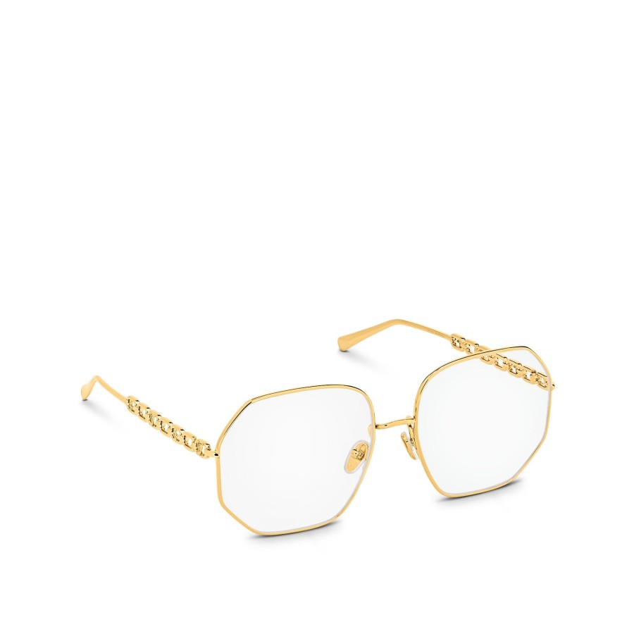 Women Louis Vuitton Sunglasses | My Lv Chain Round Sunglasses