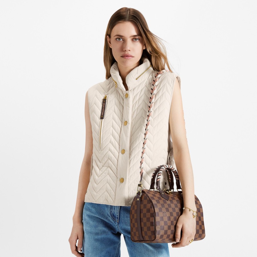 Women Louis Vuitton Shoulder And Cross Body Bags | Braided Speedy 25