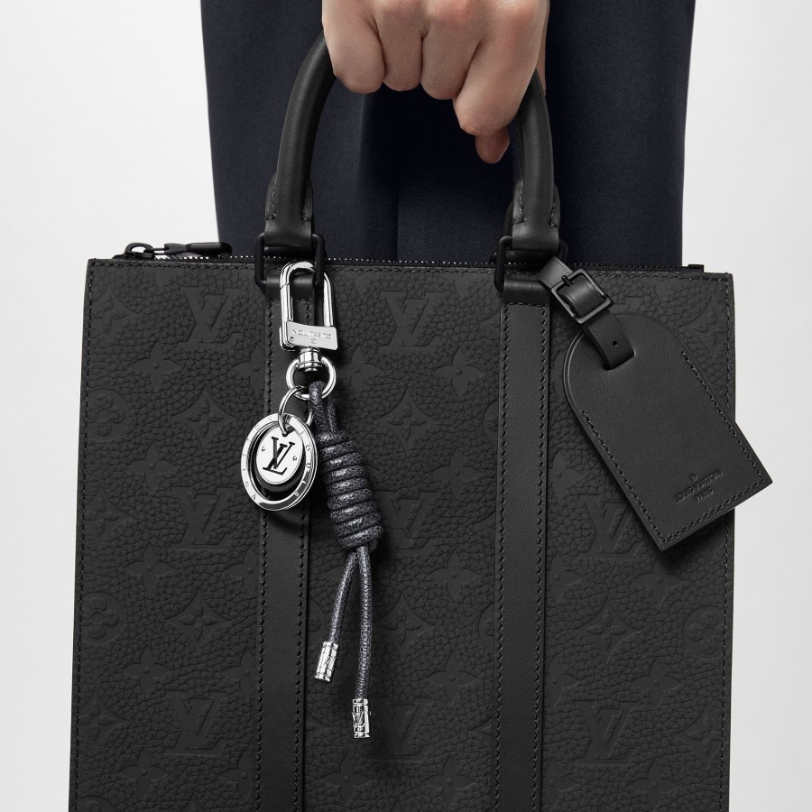 Men Louis Vuitton Key Holders And Bag Charms | Leather Rope Key Holder