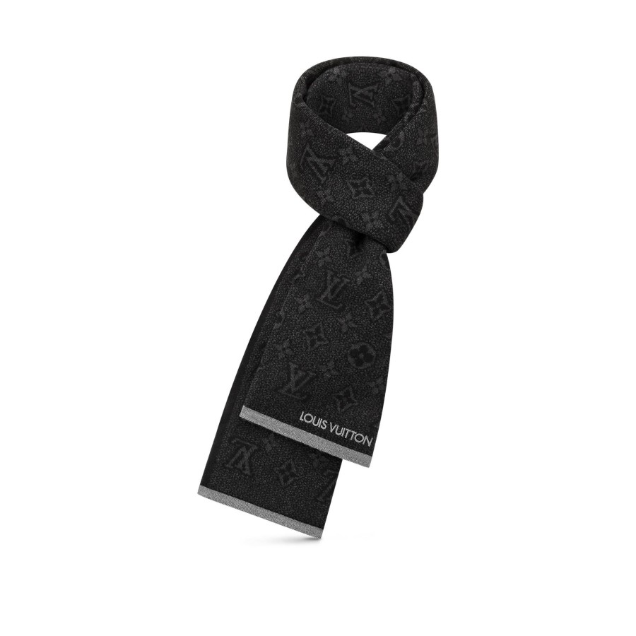 Men Louis Vuitton Scarves | My Monogram Eclipse Scarf