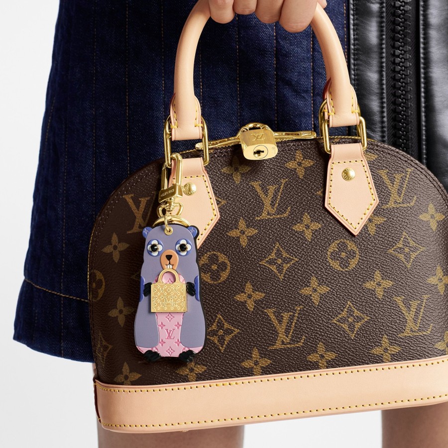 Women Louis Vuitton Key Holders And Bag Charms | Lv Marmott Keyring And Bag Charm