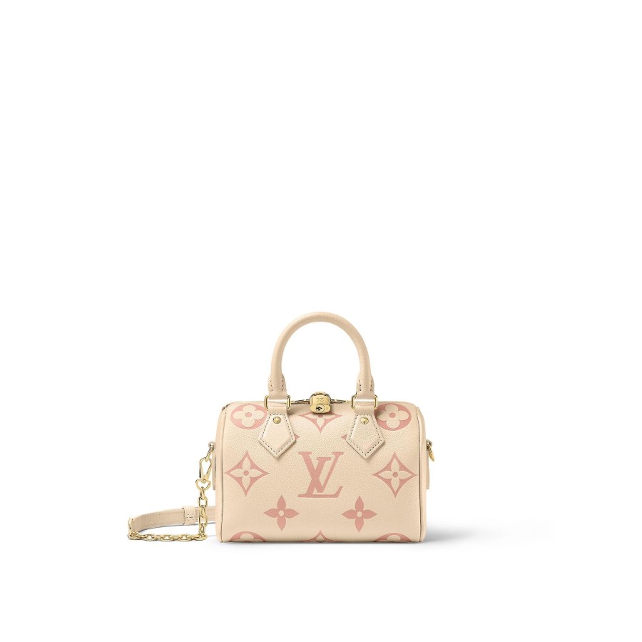 Women Louis Vuitton Leather Bags | Speedy Bandouliere 20