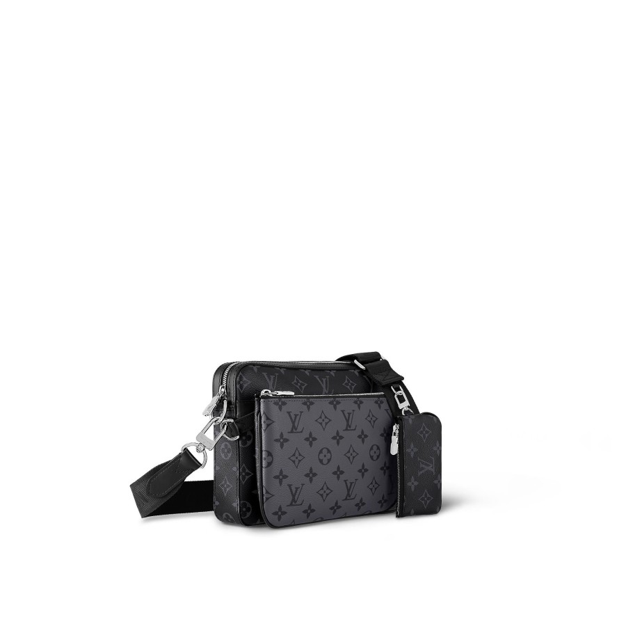 Men Louis Vuitton Iconic Monogram Bags | Trio Messenger