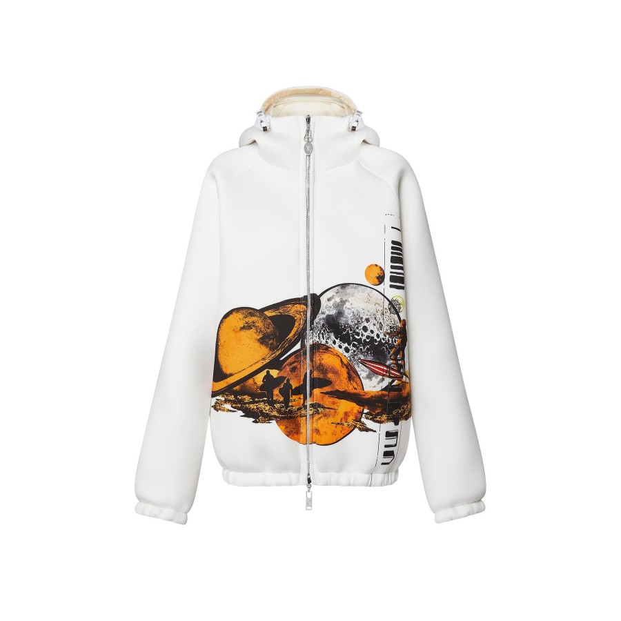 Women Louis Vuitton Coats And Jackets | Cosmic Surfer Print Parka