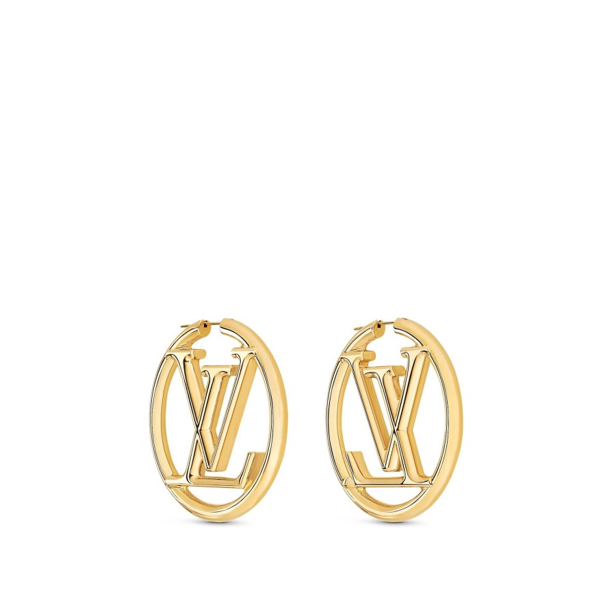 Women Louis Vuitton Earrings | Louise Hoop Gm Earrings