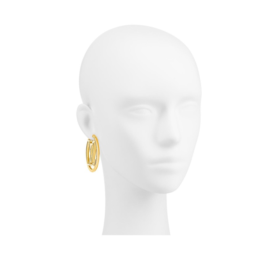 Women Louis Vuitton Earrings | Louise Hoop Gm Earrings