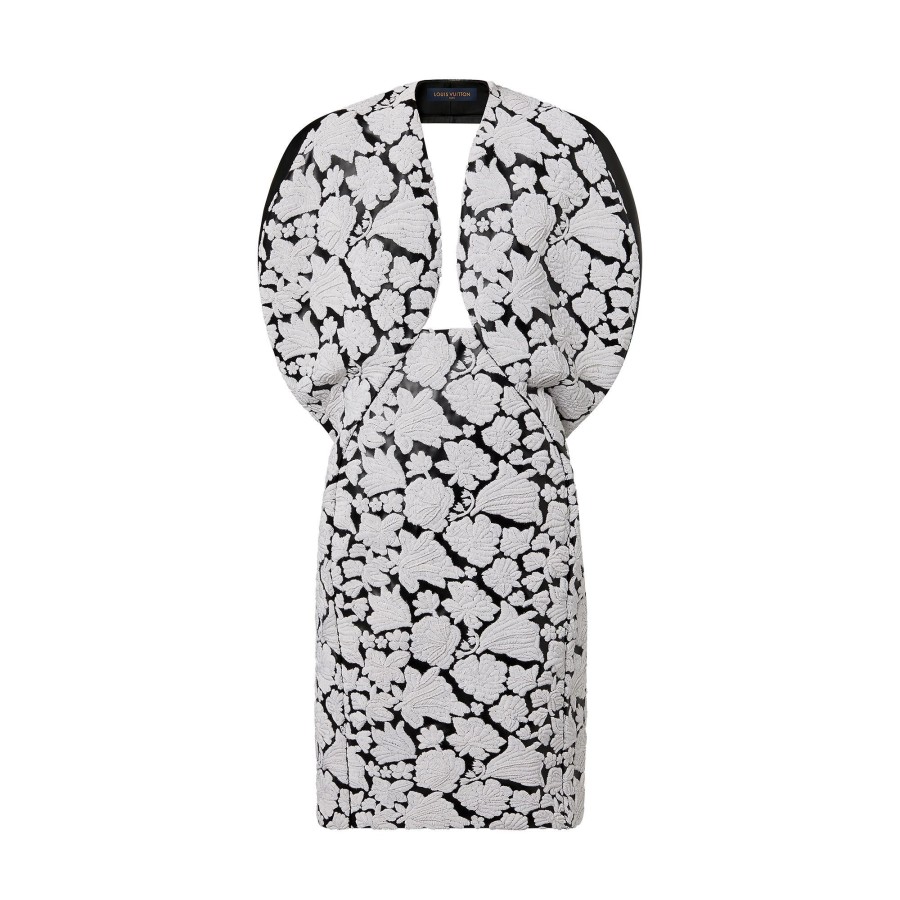 Women Louis Vuitton Dresses | 3D Flower Hourglass Dress