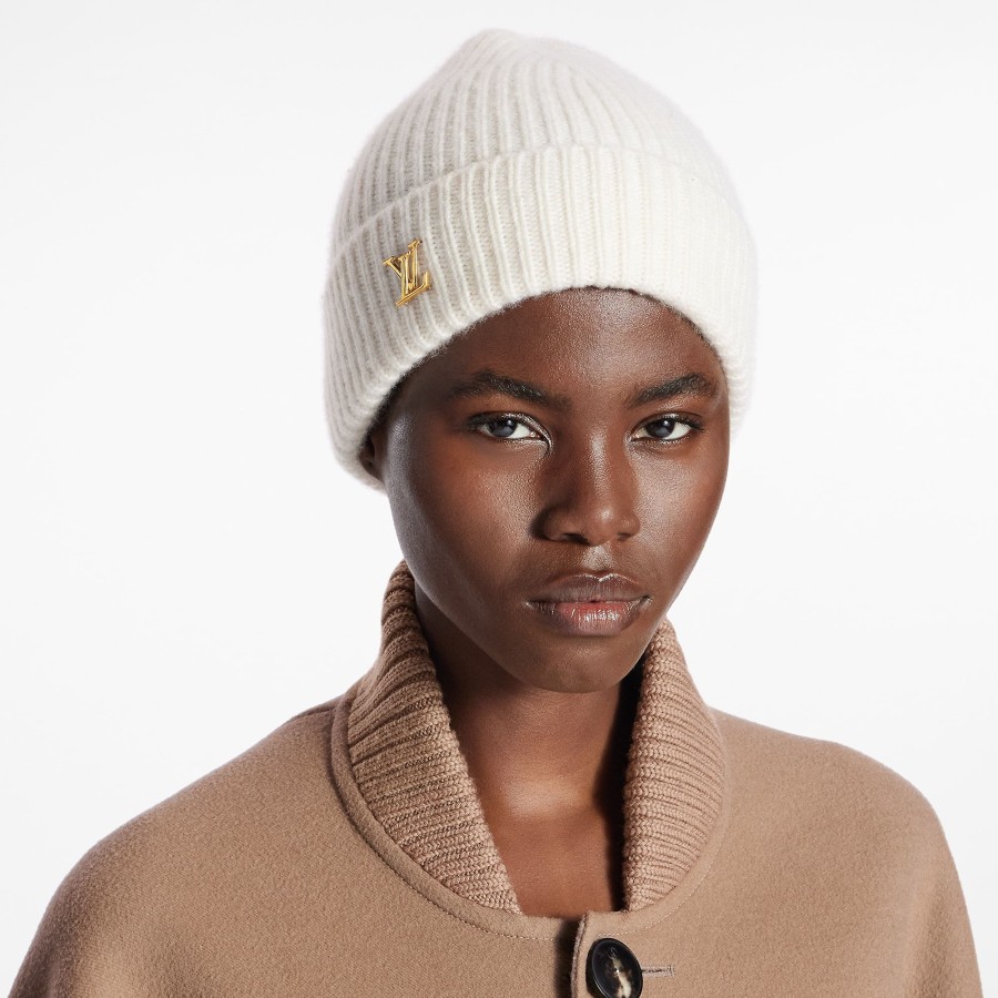 Women Louis Vuitton Hats And Gloves | Lv Spark Beanie White