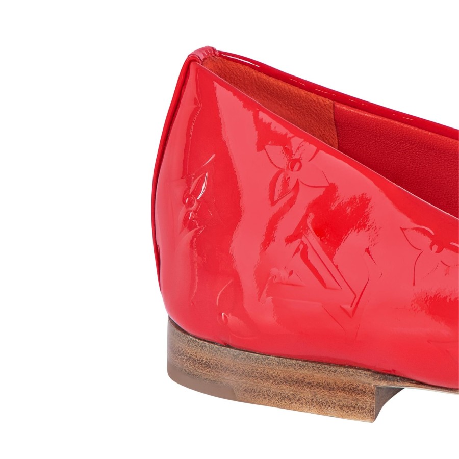 Women Louis Vuitton Loafers And Ballerinas | Nina Flat Ballerina Red